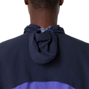 Asics Metarun Legend Jacket Men Midnight Cobalt Burst Illuminate Green ג'קט ריצה לגברים