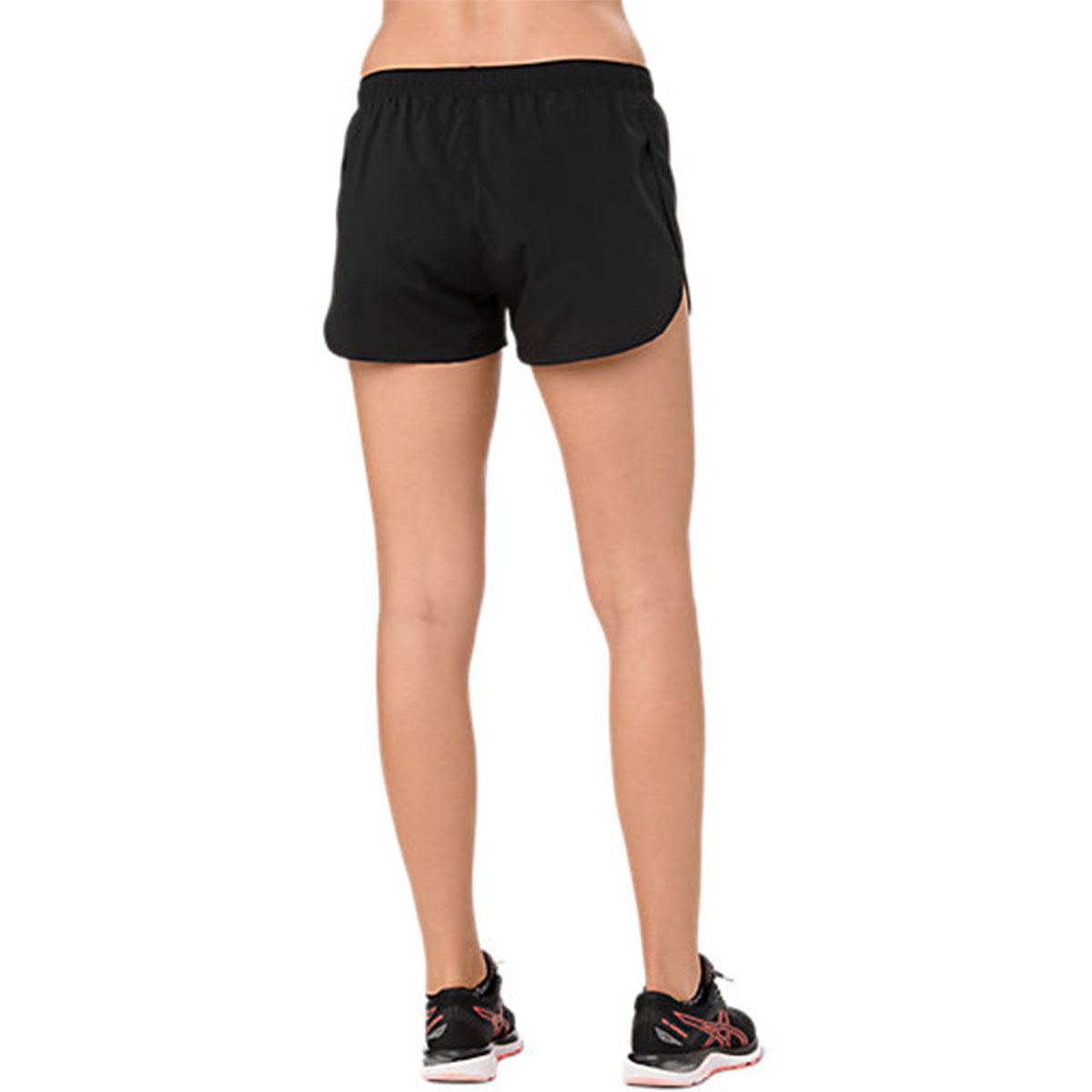 Asics Silver Split Short Black אסיקס מכנסי נשים - Original's