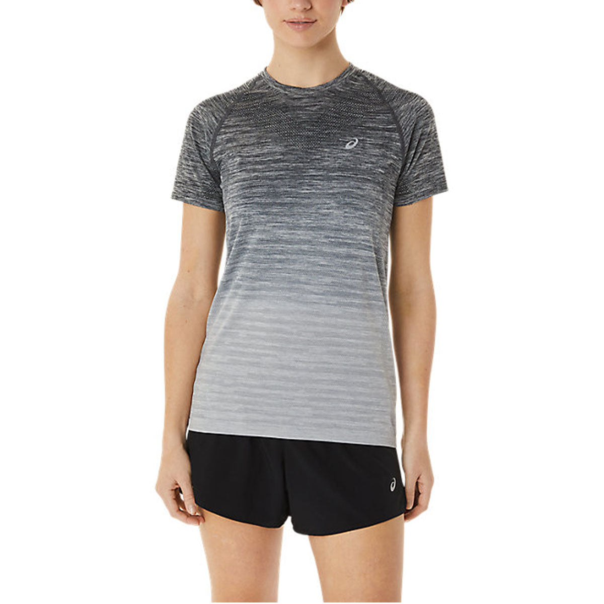 Asics Seamless Ss Top Grey חולצת נשים אסיקס