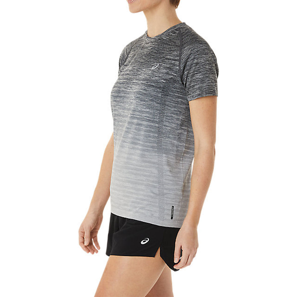 Asics Seamless Ss Top Grey חולצת נשים אסיקס