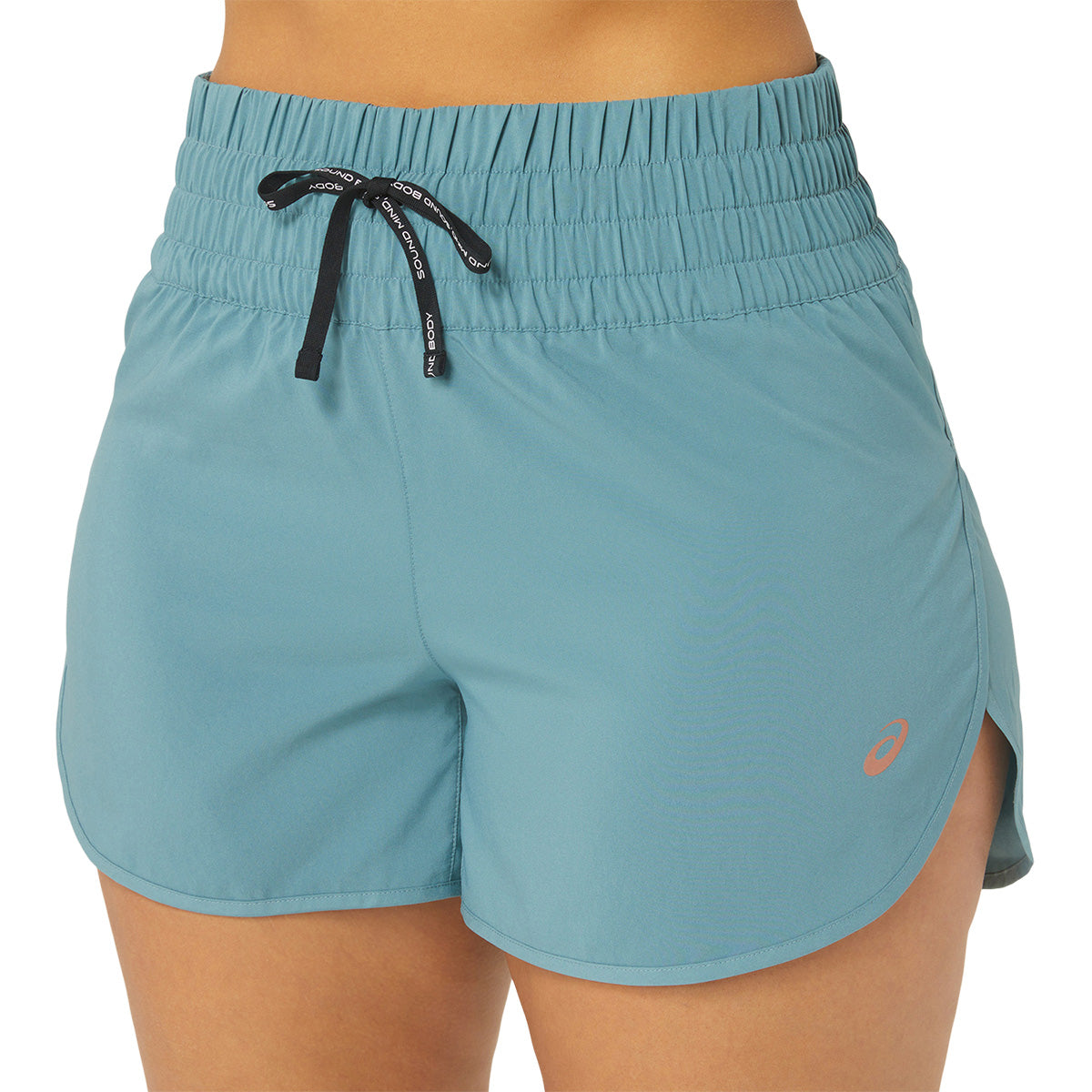 Asics Nagino 4In Run Short Women Teal מכנסי נשים אסיקס