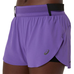 Asics Metarun Split Short Women Edo Purple מכנסי ריצה לנשים