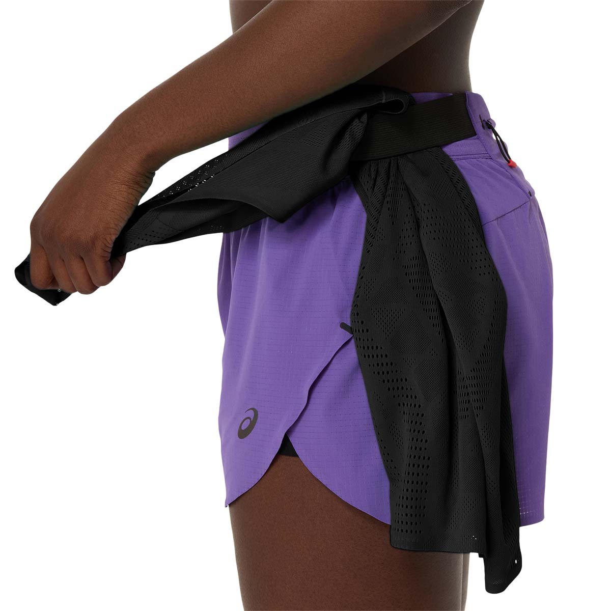 Asics Metarun Split Short Women Edo Purple מכנסי ריצה לנשים