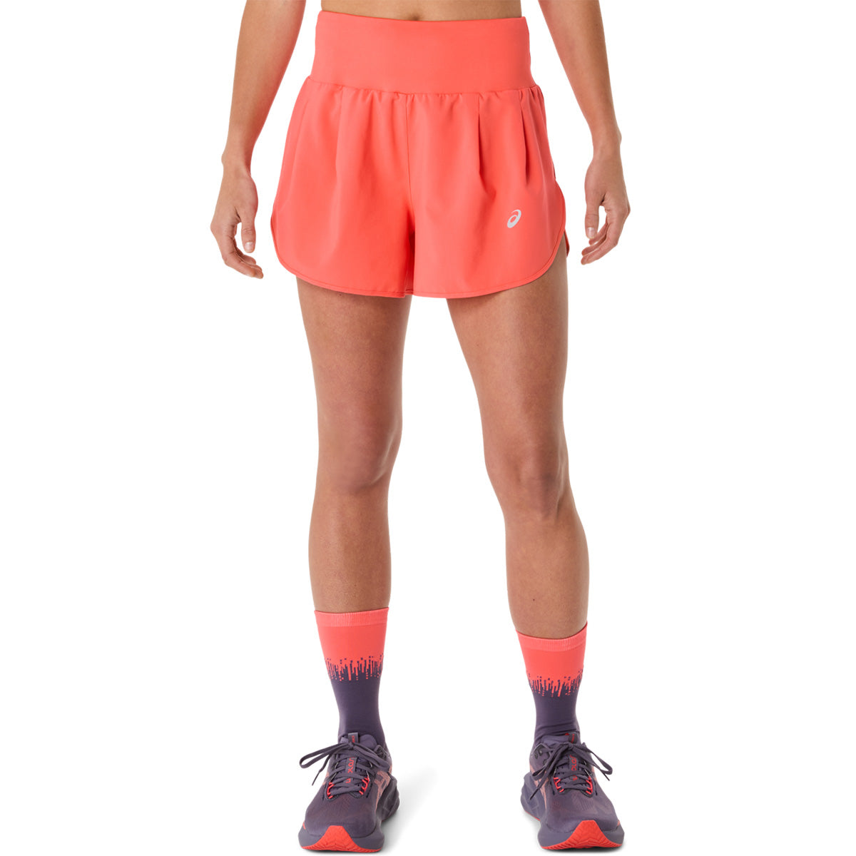 Asics Road 3.5In Short Coral Reef Women מכנסי ריצה נשים אסיקס