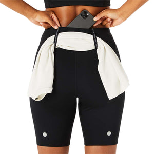 Asics Road High Waist 8In Sprinter Woman Performance Black מכנסי ריצה לנשים
