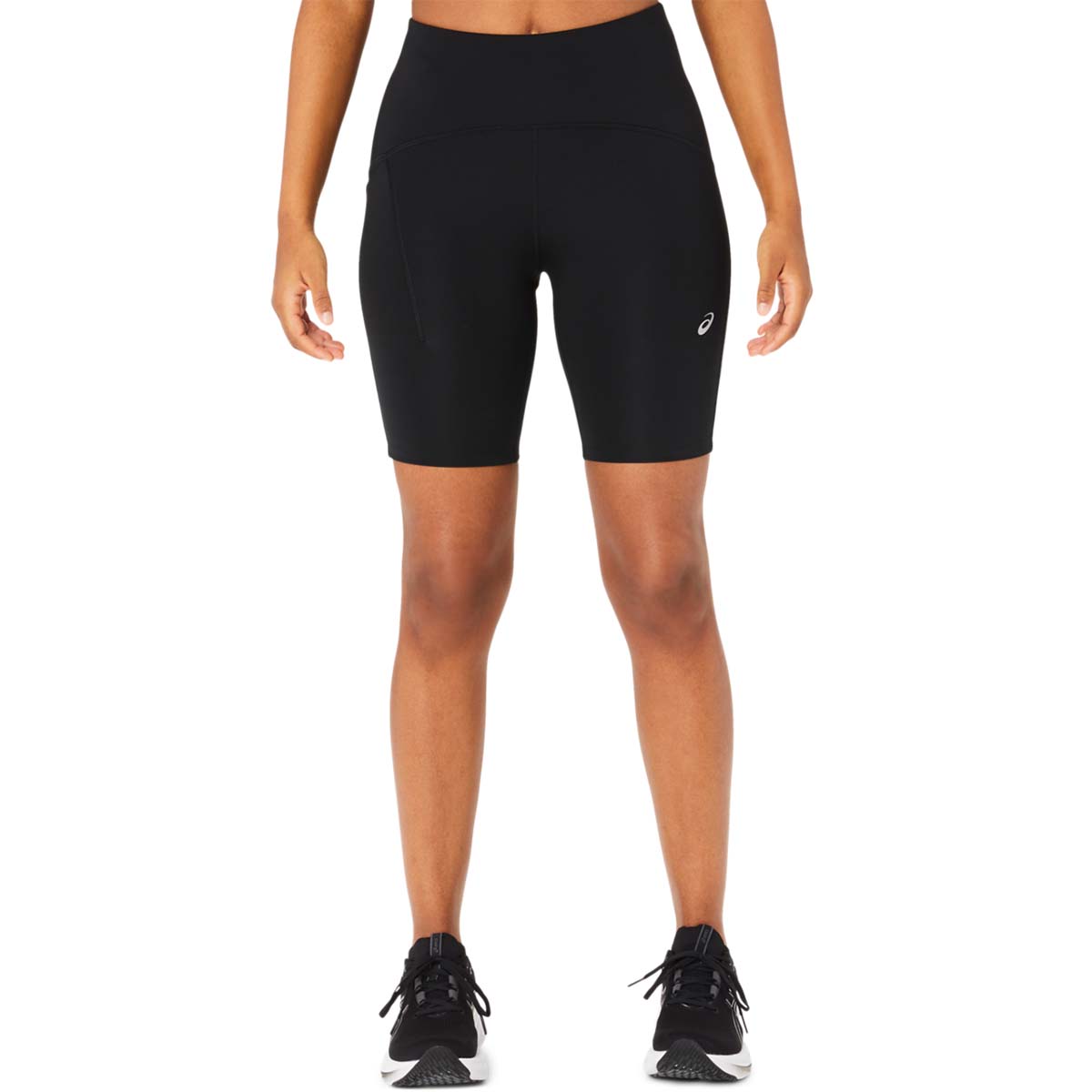 Asics Road High Waist 8In Sprinter Woman Performance Black מכנסי ריצה לנשים