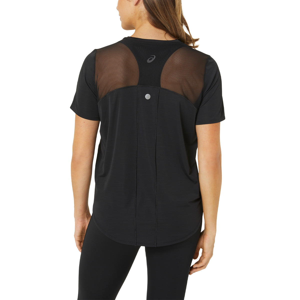 Asics Road Ss Top Women Black חולצת ריצה לנשים אסיקס