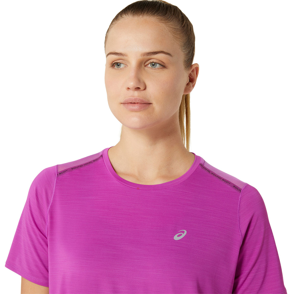 Asics Road SS Top Bold Magenta חולצה לנשים אסיקס