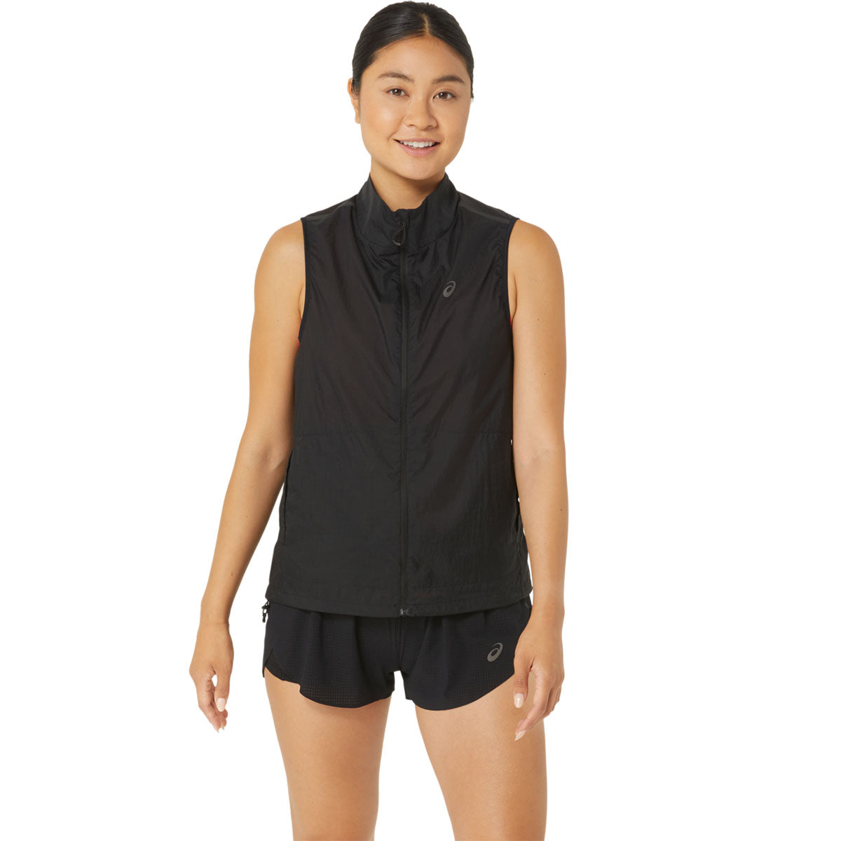 Asics Metarun Packable Gilet Women Performance Black אפוד ריצה אסיקס