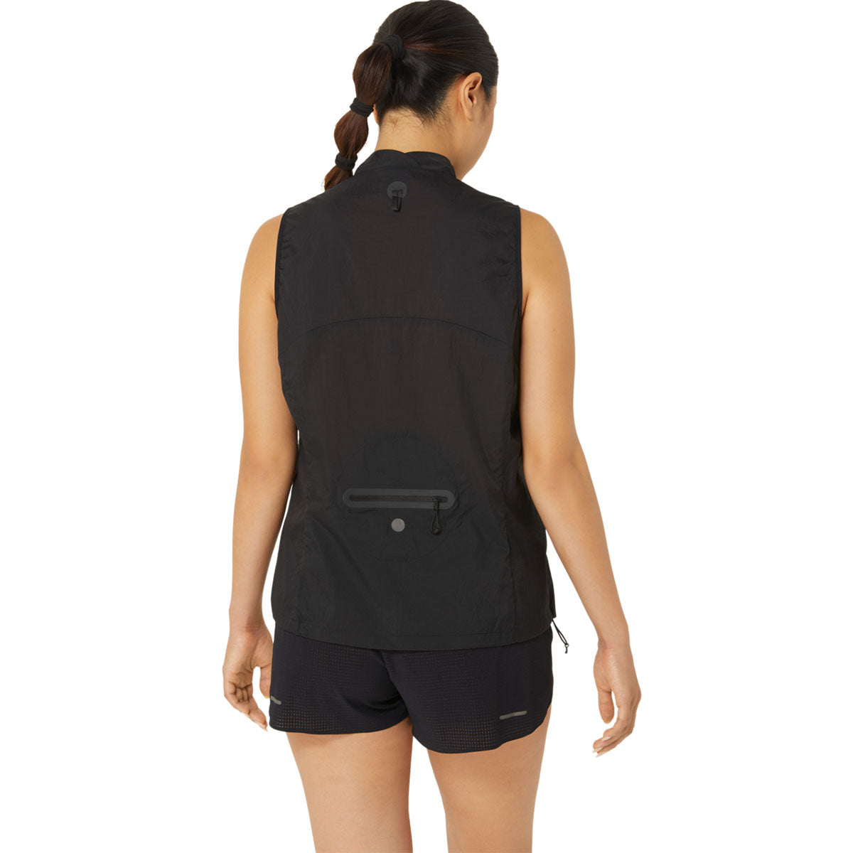 Asics Metarun Packable Gilet Women Performance Black אפוד ריצה אסיקס