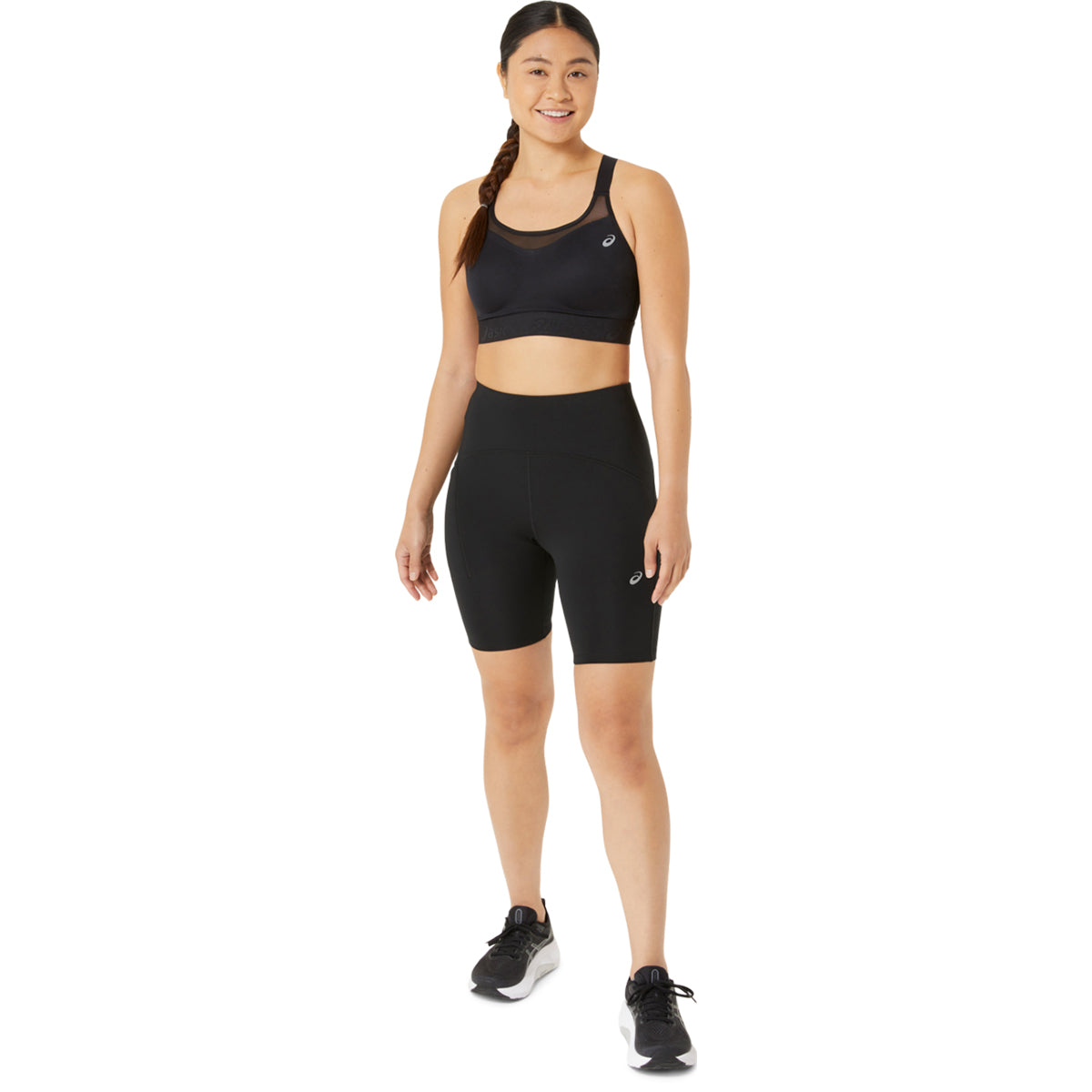 Asics Road Combination Bra Women Performance Black חזיית ספורט לנשים