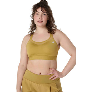 Asics Road Combination Bra Woman Lemongrass חזיית ריצה לנשים