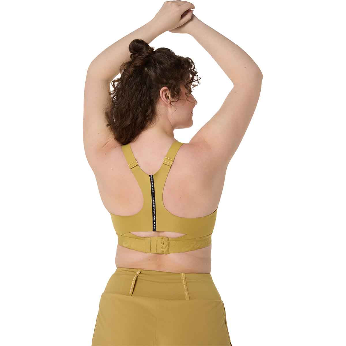 Asics Road Combination Bra Woman Lemongrass חזיית ריצה לנשים