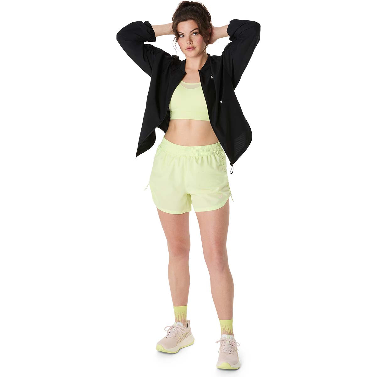 Asics Nagino Run Adjustable Jacket Women Performance Black ג'קט ריצה לנשים