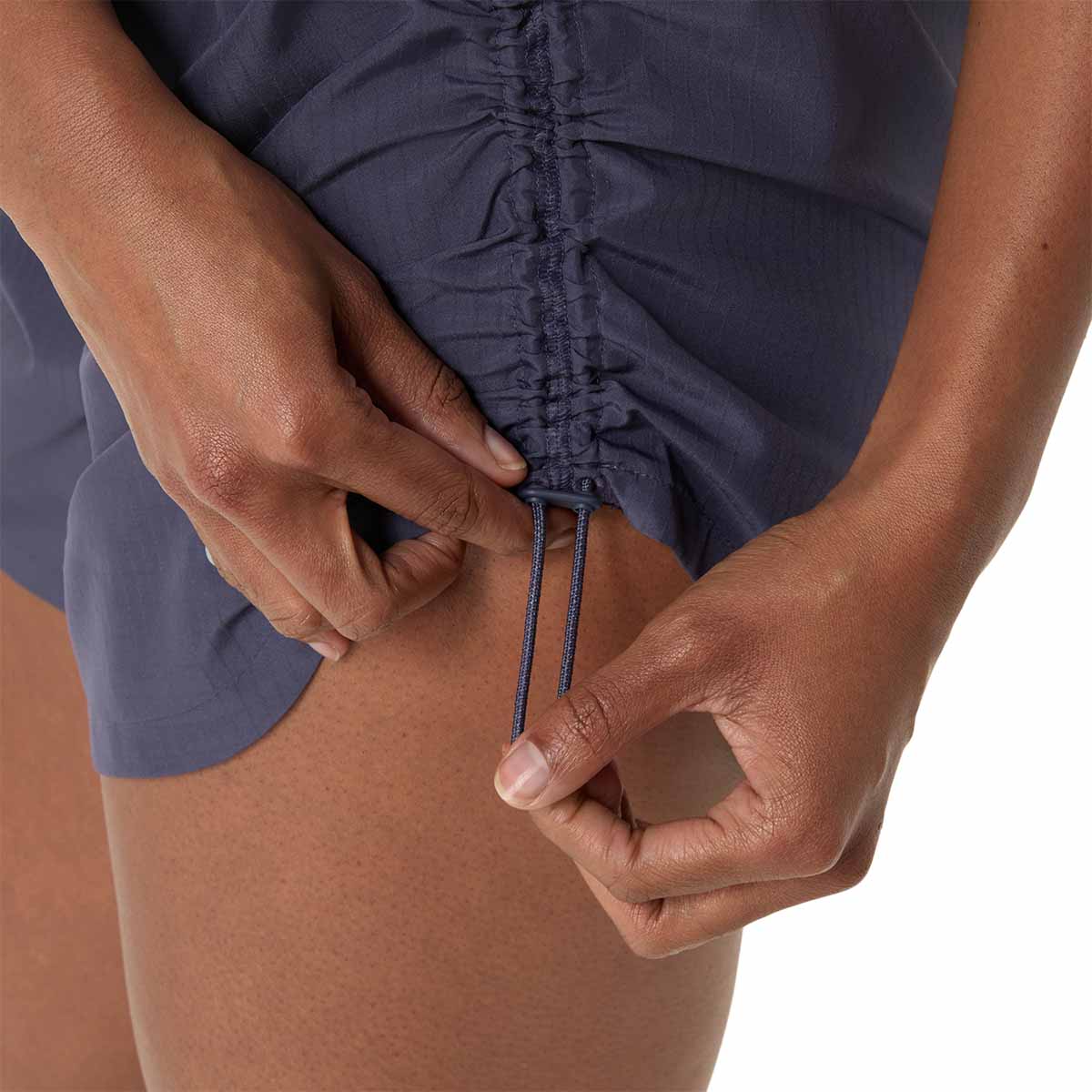 Asics Nagino 4In Run Short Woman Indigo Fog Monument Blue מכנסי ריצה לנשים