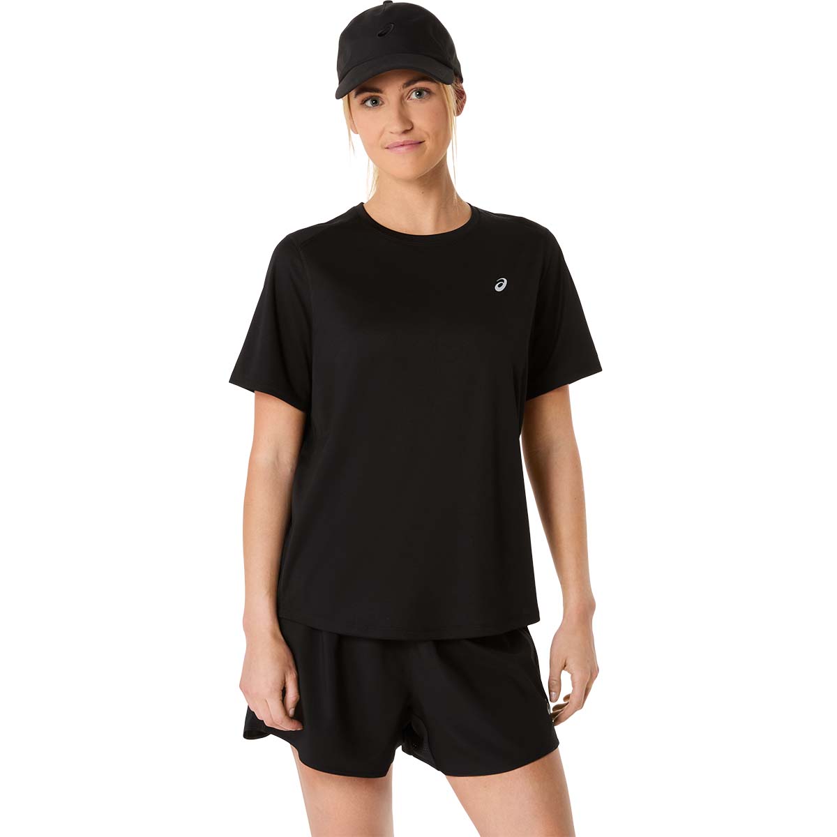 Asics Core Ss Top Women Performance Black חולצת ריצה לנשים אסיקס