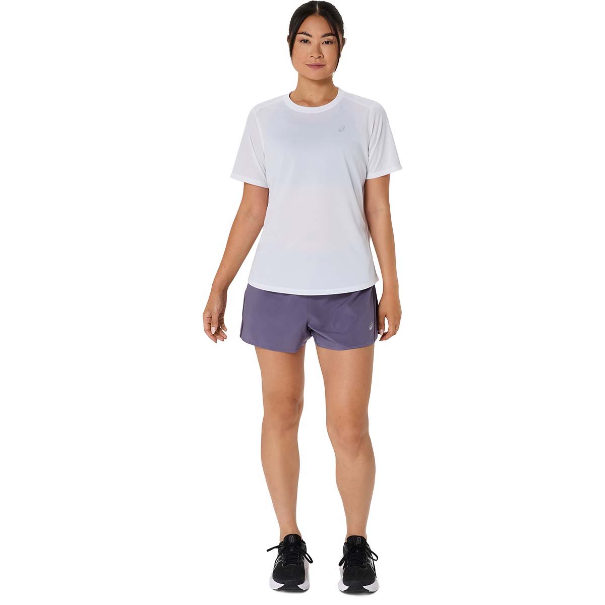 Asics Core Ss Top Women Brilliant White חולצת אסיקס לנשים
