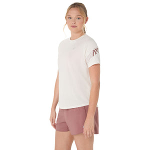 Asics Icon Ss Top Woman Birch חולצת ריצה קצרה אסיקס לנשים