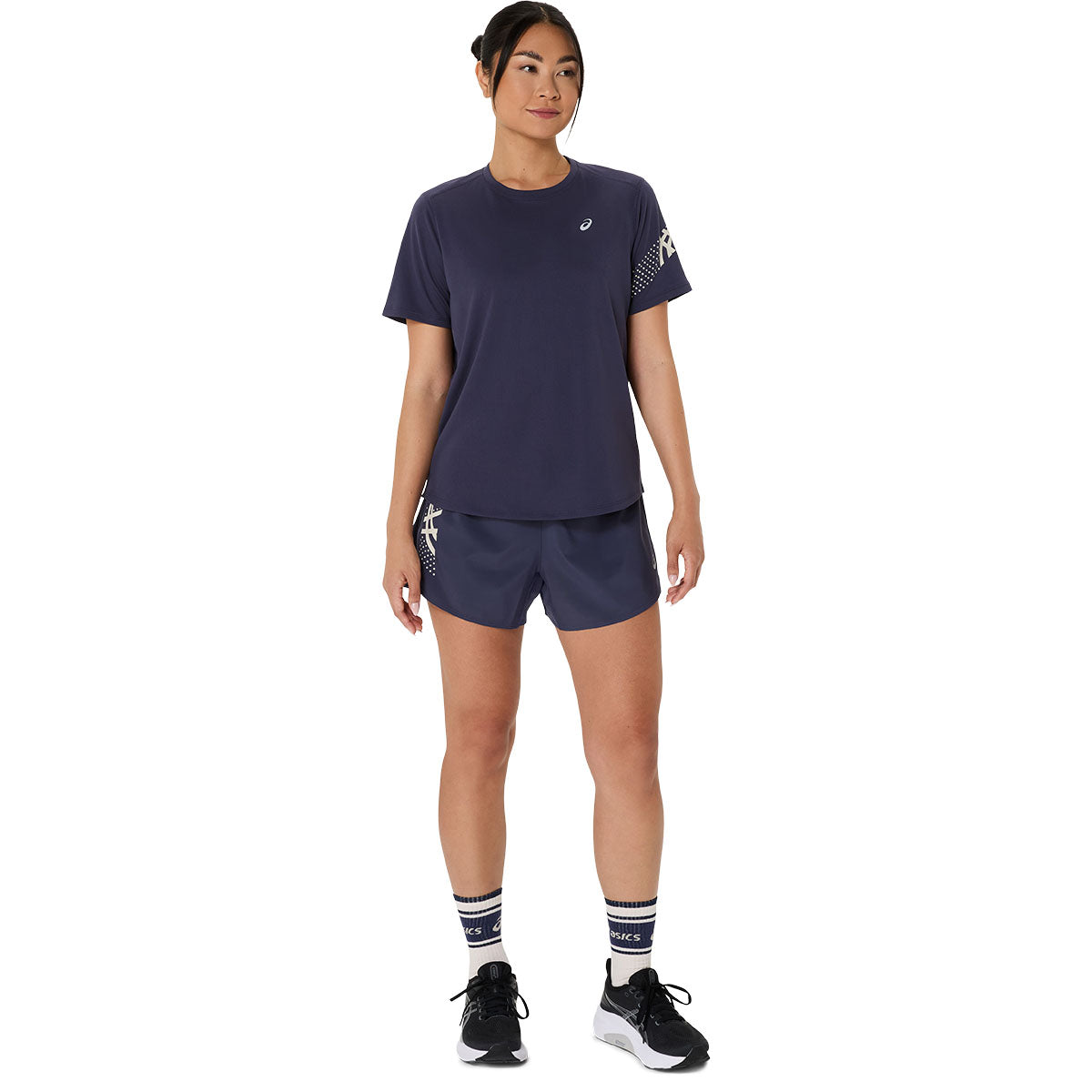 Asics Icon Ss Top Women Indigo Fog חולצת ריצה לנשים אסיקס