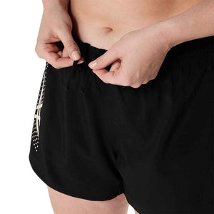 Asics Icon 4In Short Woman Performance Black מכנסי ריצה לנשים