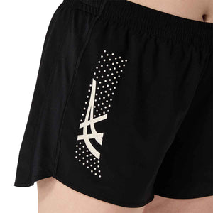 Asics Icon 4In Short Woman Performance Black מכנסי ריצה לנשים