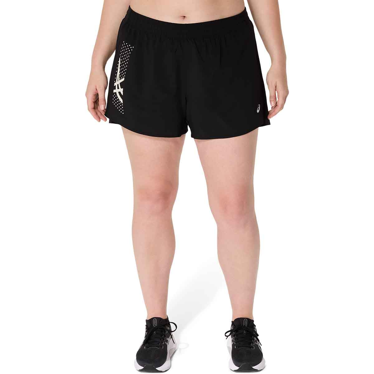 Asics Icon 4In Short Woman Performance Black מכנסי ריצה לנשים