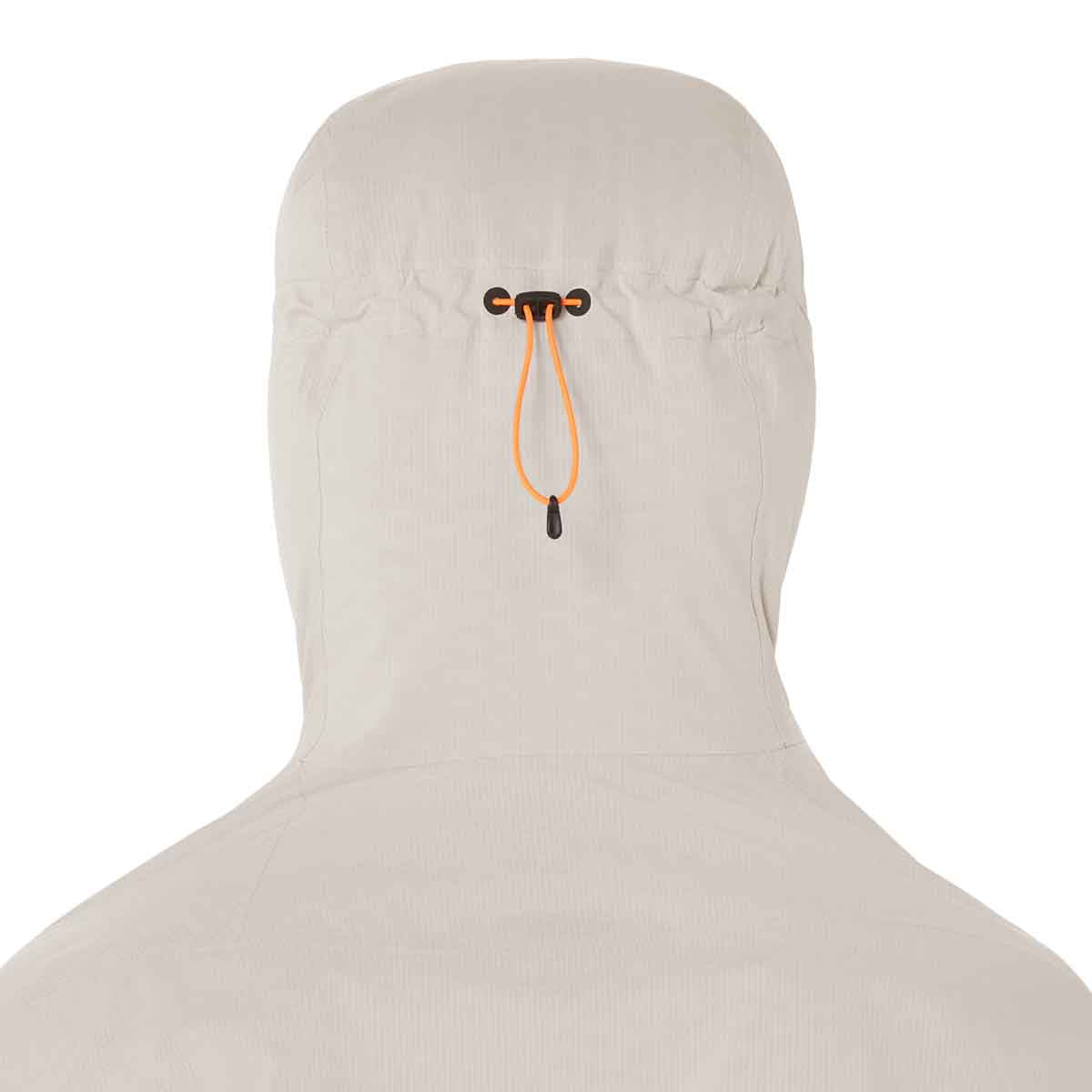 Asics Fujitrail Elite Waterproof Jacket Woman Cream ג'קט ריצה לנשים