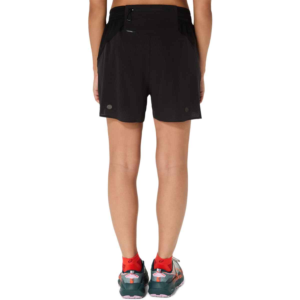 Asics Fujitrail Elite Short Woman Performance Black מכנס ריצה לנשים