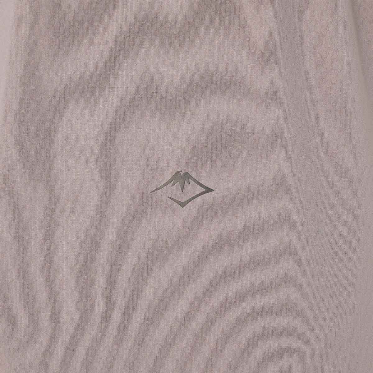 Asics Fujitrail Elite Ss Top Woman Rainstorm Grey Cream חולצת ריצה קצרה אסיקס לנשים