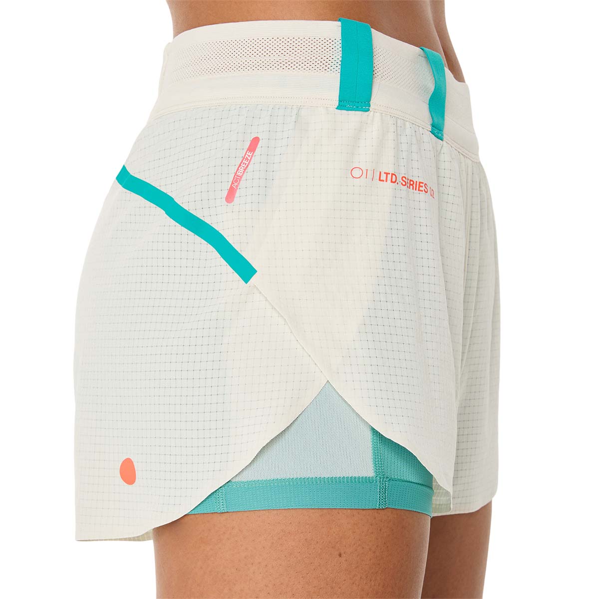 Asics Limited Series Metarun Split Short Women Birch מכנסי ריצה לנשים