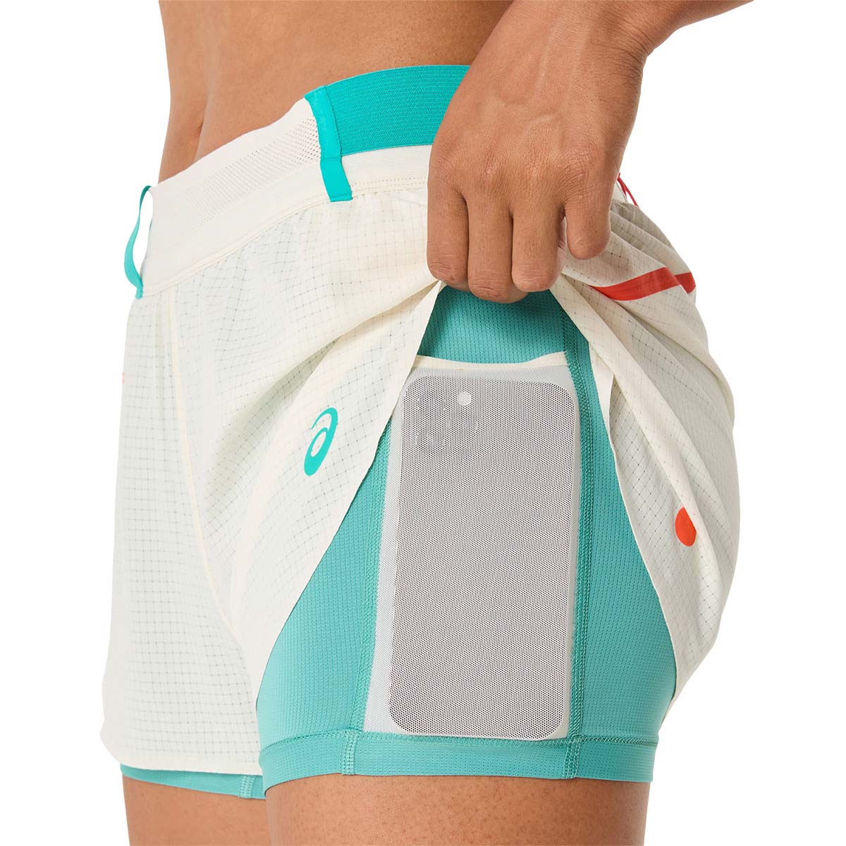 Asics Limited Series Metarun Split Short Women Birch מכנסי ריצה לנשים