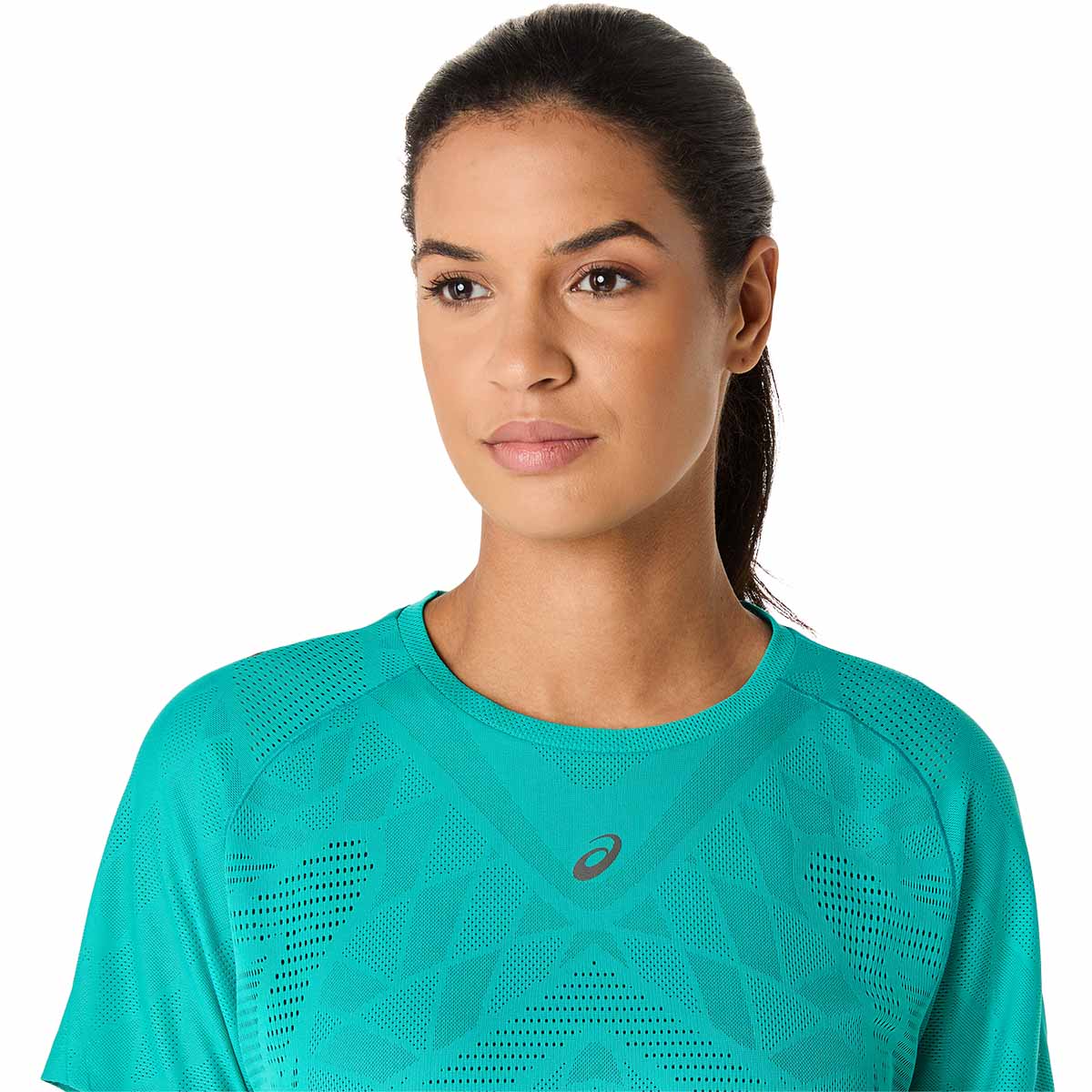 Asics Metarun Ss Top Women Wave Teal חולצת ריצה לנשים