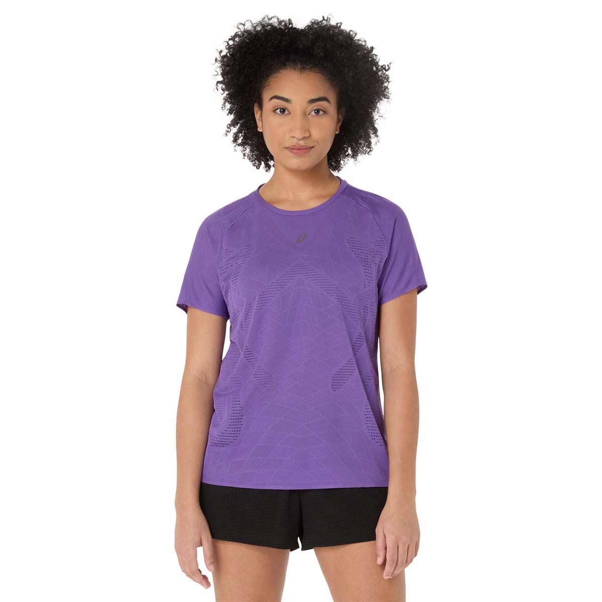 Asics Metarun Ss Top Woman Edo Purple חולצת ריצה אסיקס לנשים