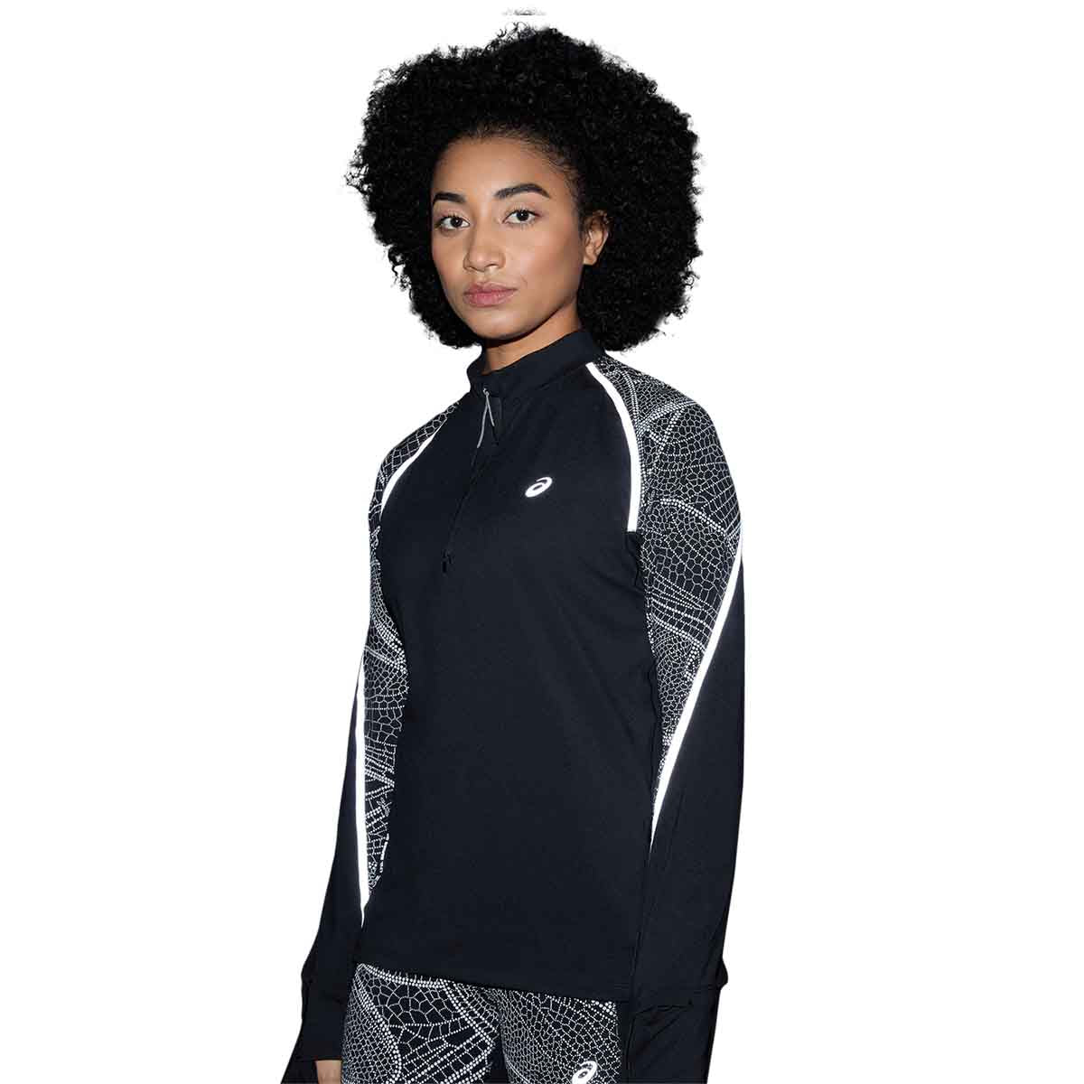 Asics Limited Series Lite-Show Ls Top Woman Performance Black חולצת ריצה ארוכה לנשים