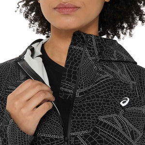 Asics Limited Series Lite-Show Jacket Woman Performance Black ג'קט ריצה לנשים