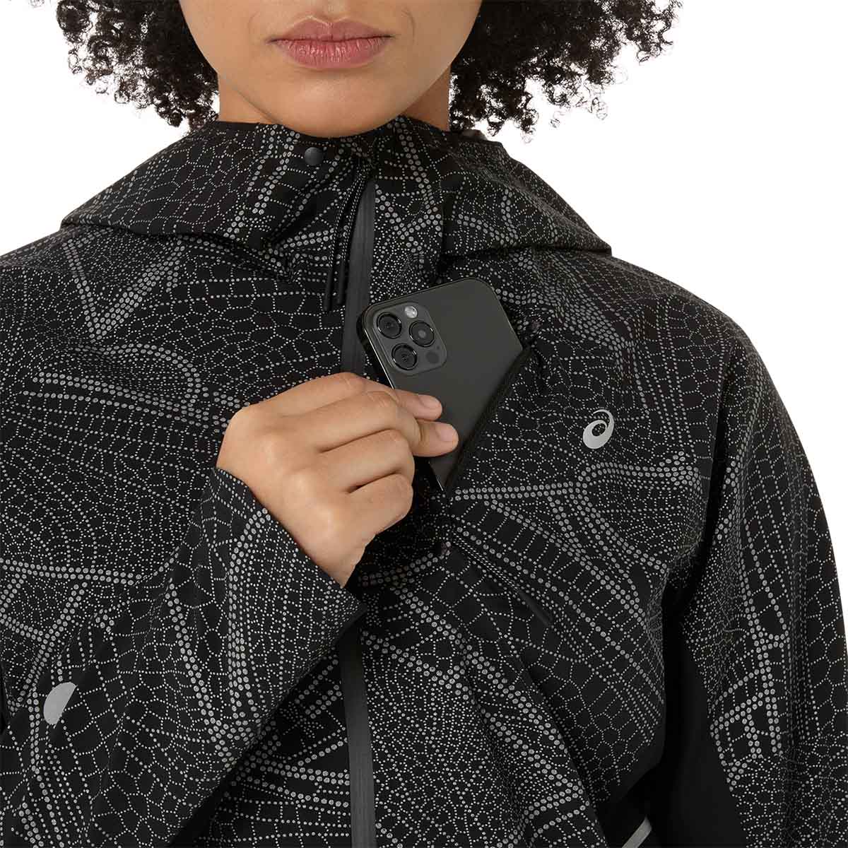 Asics Limited Series Lite-Show Jacket Woman Performance Black ג'קט ריצה לנשים