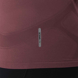 Asics Road Seamless Ls Top Woman Rubble Red חולצת ריצה לנשים
