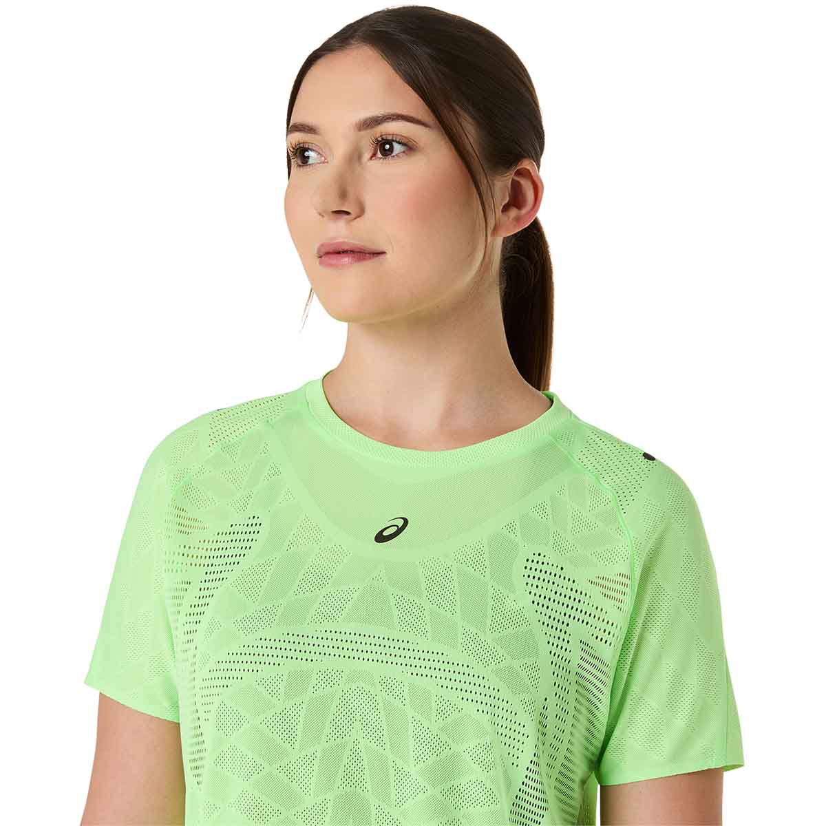 Asics Metarun SS Top Women Illuminate Green חולצת ריצה לנשים