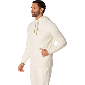 Asics Logo Oth Hoodie Man Birch Khaki קפוצ'ון אסיקס לגברים