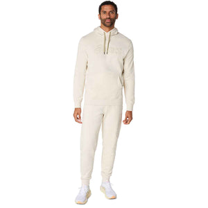 Asics Logo Oth Hoodie Man Birch Khaki קפוצ'ון אסיקס לגברים