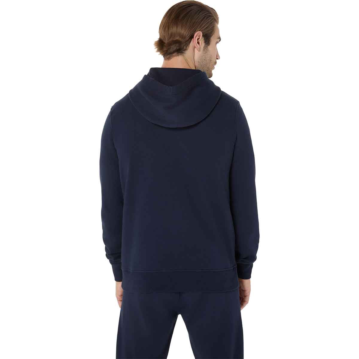 Asics Logo Oth Hoodie Man Midnight קפוצ'ון אסיקס לגברים כחול