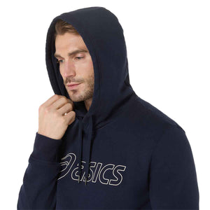 Asics Logo Oth Hoodie Man Midnight קפוצ'ון אסיקס לגברים כחול