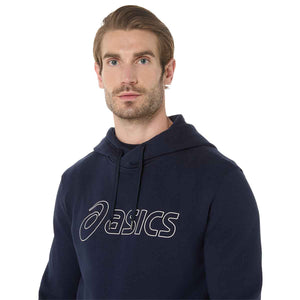 Asics Logo Oth Hoodie Man Midnight קפוצ'ון אסיקס לגברים כחול