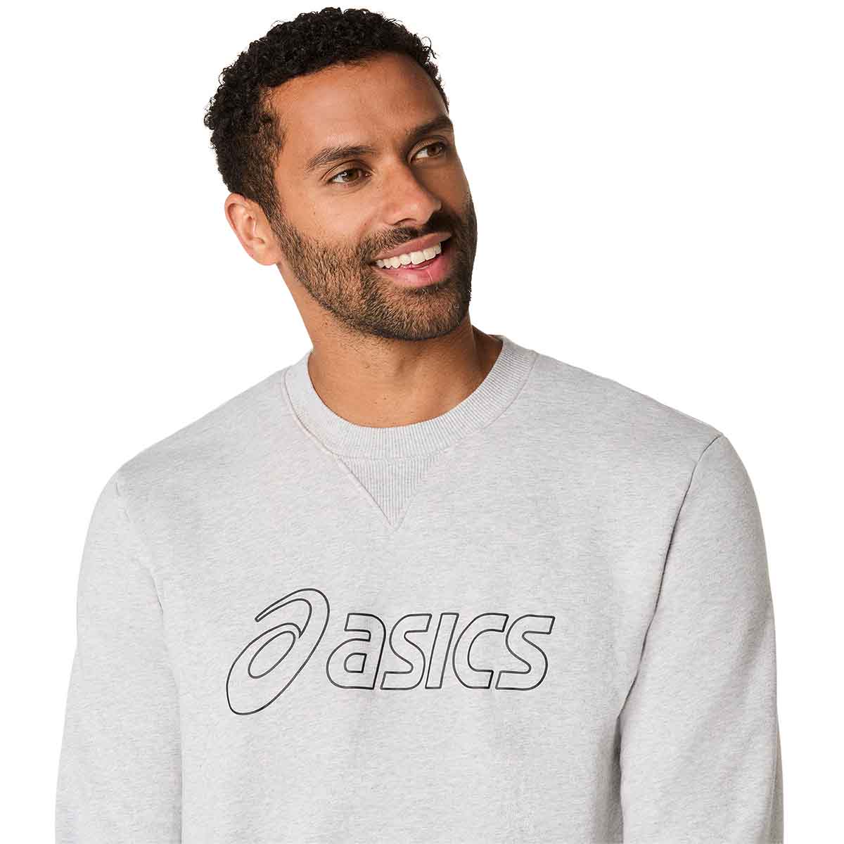 Asics Sweatshirt Man Dark Red Planet סווטשירט אסיקס לגברים