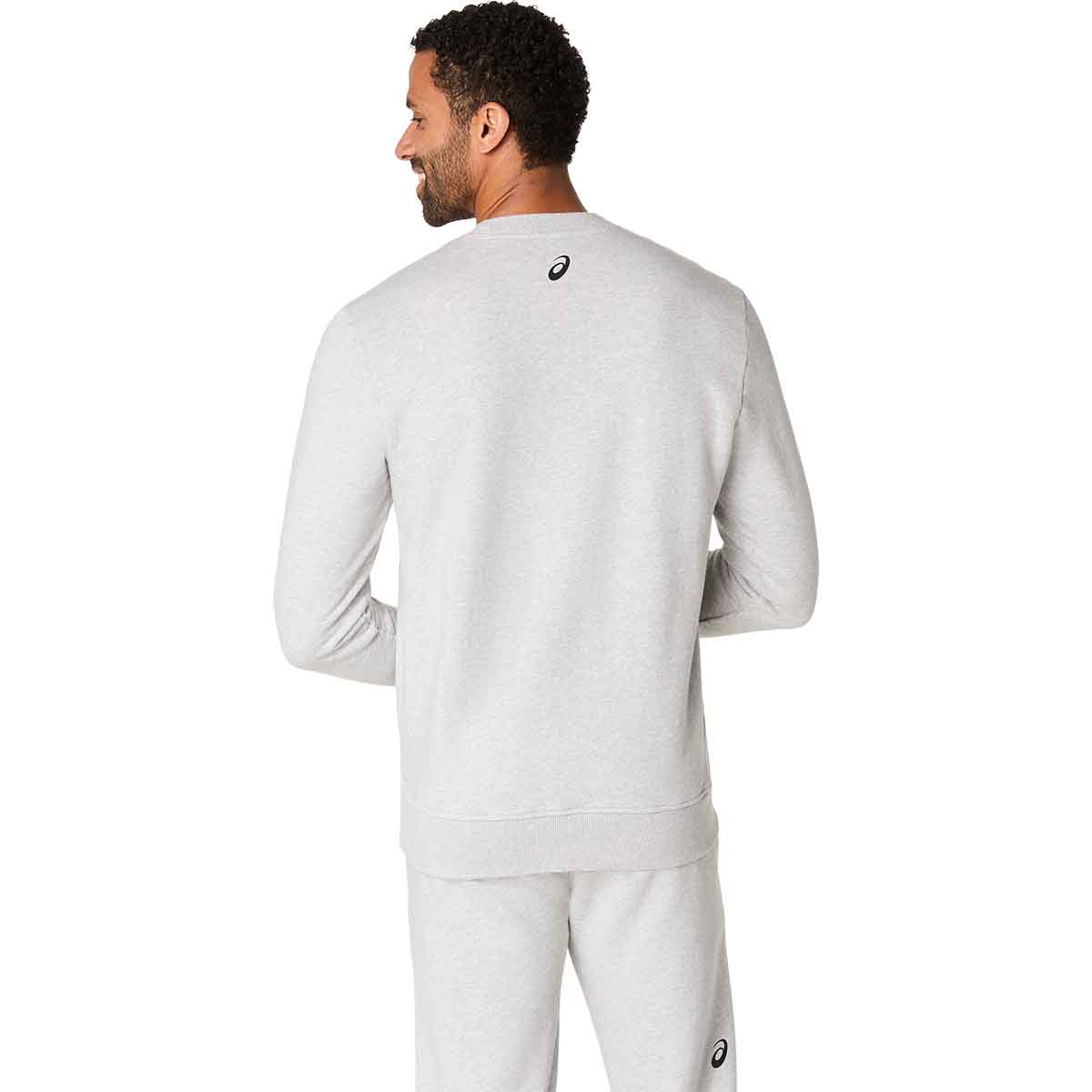 Asics Sweatshirt Man Dark Red Planet סווטשירט אסיקס לגברים