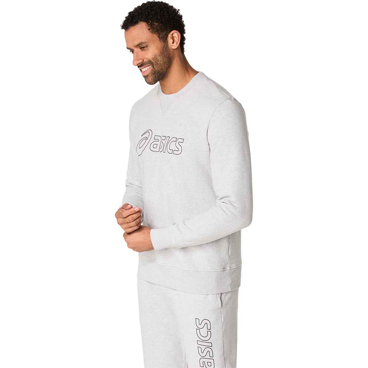 Asics Sweatshirt Man Dark Red Planet סווטשירט אסיקס לגברים