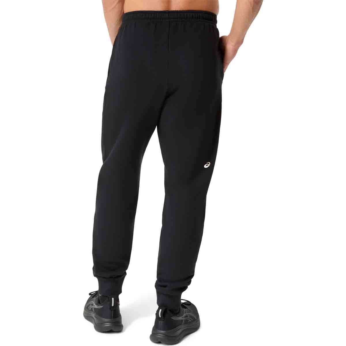 Asics Fleece Pant Men Performance Black מכנסי אסיקס לגברים