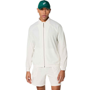 Asics Men Match Jacket Man Cream ג'קט טניס לגברים