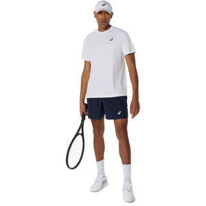 Asics Court Ss Top Man Brilliant White חולצת טניס לגברים