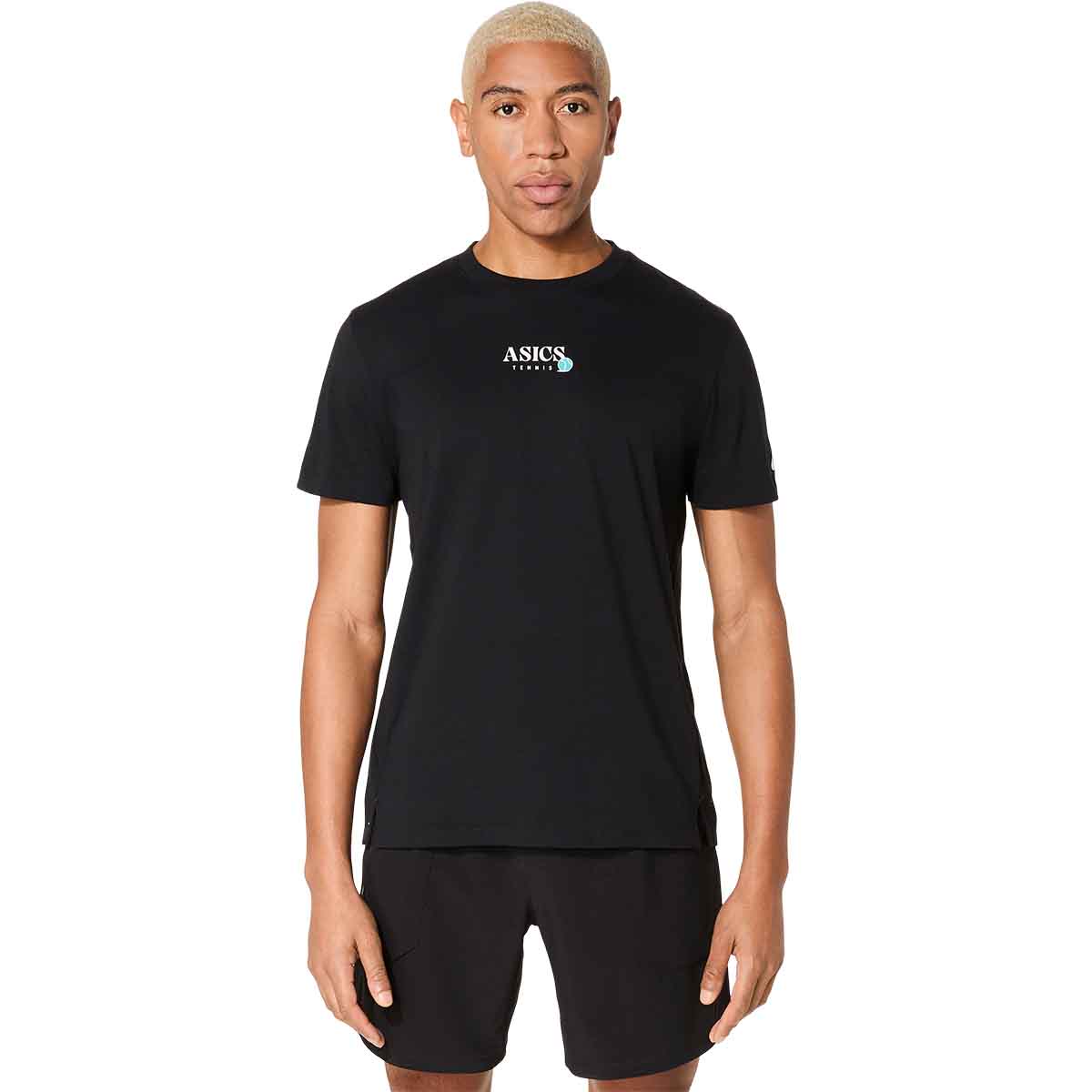 Asics Game Seasonal Graphic Tee Man Performance Black חולצת אסיקס לגברים